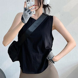 Cloud Hide Quick Dry Sports Shirts for Women XL Crop Top Breathable