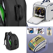 Pickle Ball Paddle Storage Bag With Protective Padding Ergonomic Shoulder Design