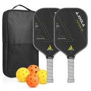 Perseus JOOLA Pickleball set features Charged Surface Technology , T700 Carbon Fiber Sweet Spot