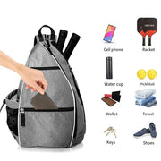 Lightweight Pickleball Backpack Multifunctional with Water Bottle Holder