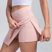 Women Pleated Pickleball Tennis Skirt with Pockets Shorts