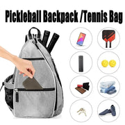 Lightweight Pickleball Backpack Multifunctional with Water Bottle Holder