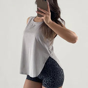 Cloud Hide Quick Dry Sports Shirts for Women XL Crop Top Breathable